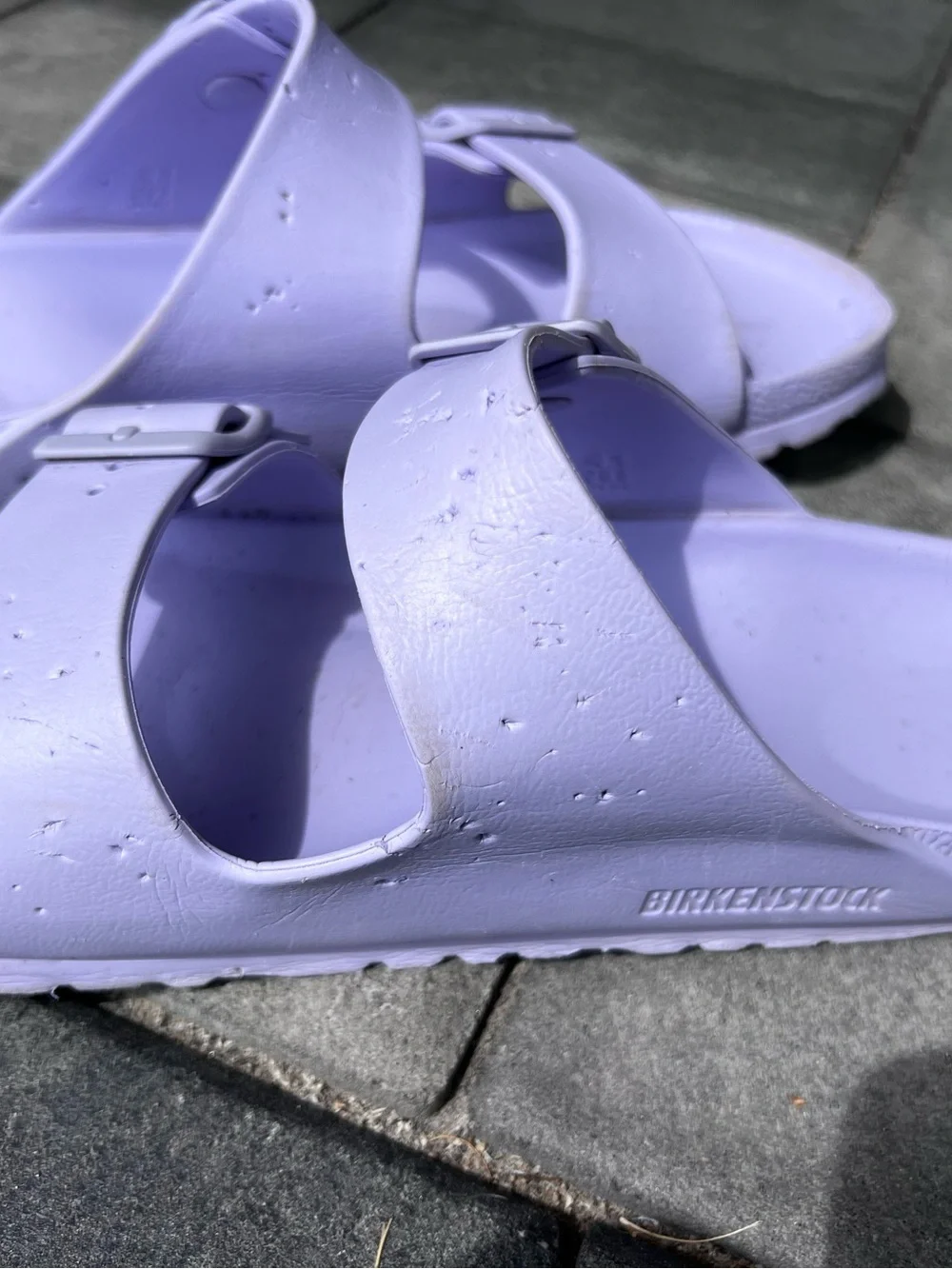 Birkenstock women’s EVA Sandals in Lavender